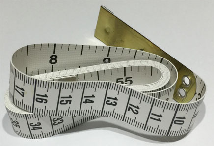 Tape measure is an estimating tool